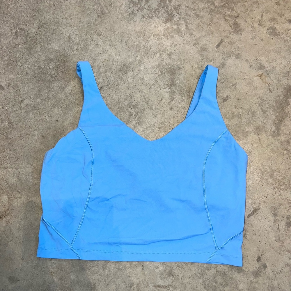 Lululemon Align Tank Top. Size 10z C/D cup. Aero Blue.